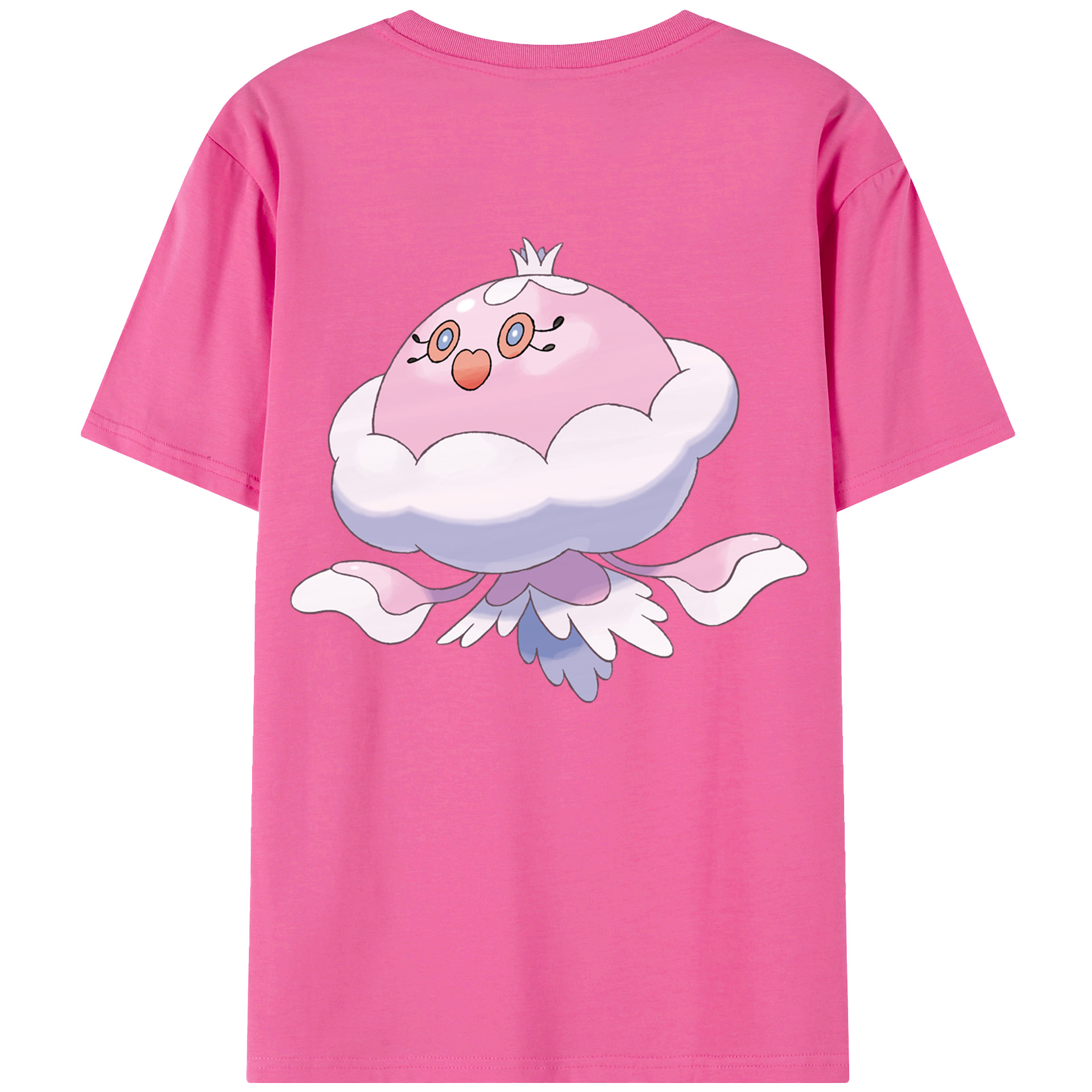 （画像用） ポケットモンスター Pokémon レディース半袖Tシャツ(バックプリント)
